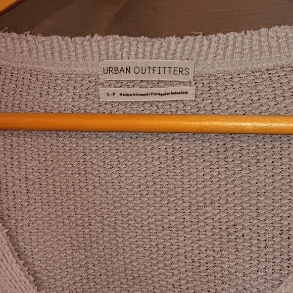 Urban Outfitters Thermal Cropped Top S grey - Picture 3 of 6